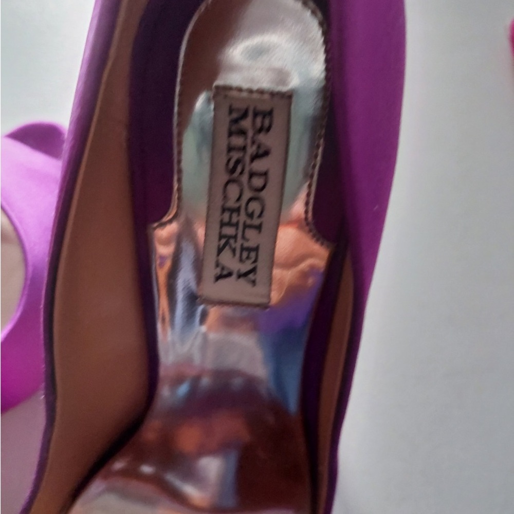 Badgley Mischka Kiara Embellish Peep Toe - Picture 3 of 3